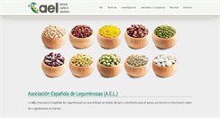 Desktop Screenshot of leguminosas.es
