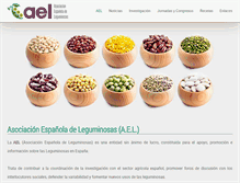 Tablet Screenshot of leguminosas.es